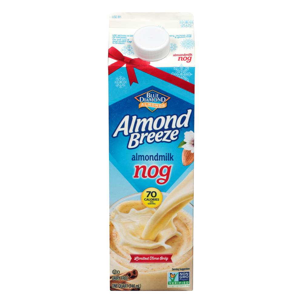 Blue Diamond Almond Breeze Milk Nog (1 qt)