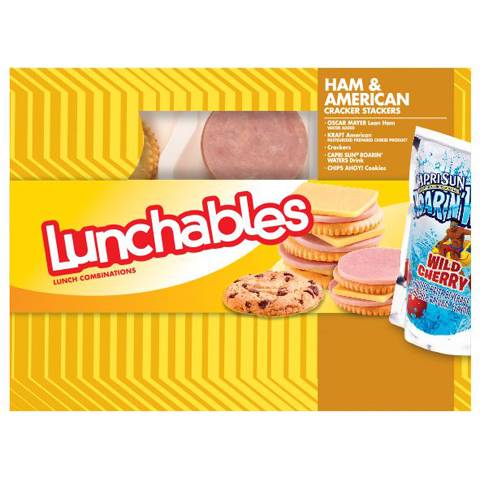 Ham & American Funpack Lunchables 9.1oz