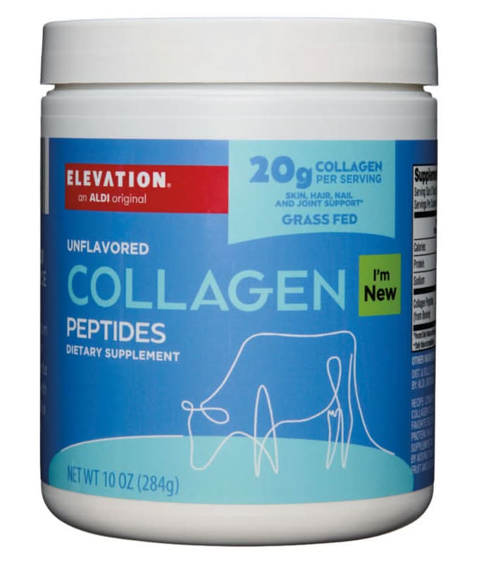 Elevation Unflavored Grass Fed Collagen Peptides Dietary Supplement (10 oz)