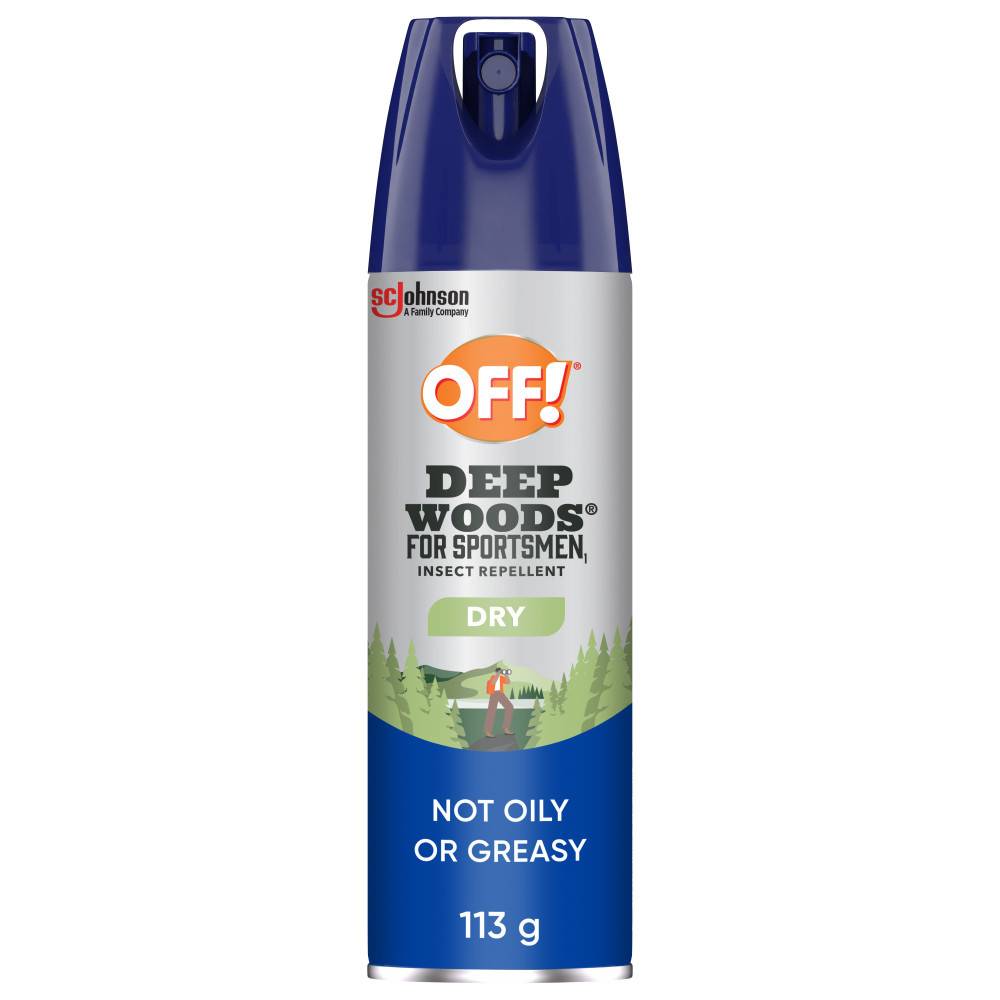 Off! Deep Woods Sportsmen Insect Repellent Dry (113 g)