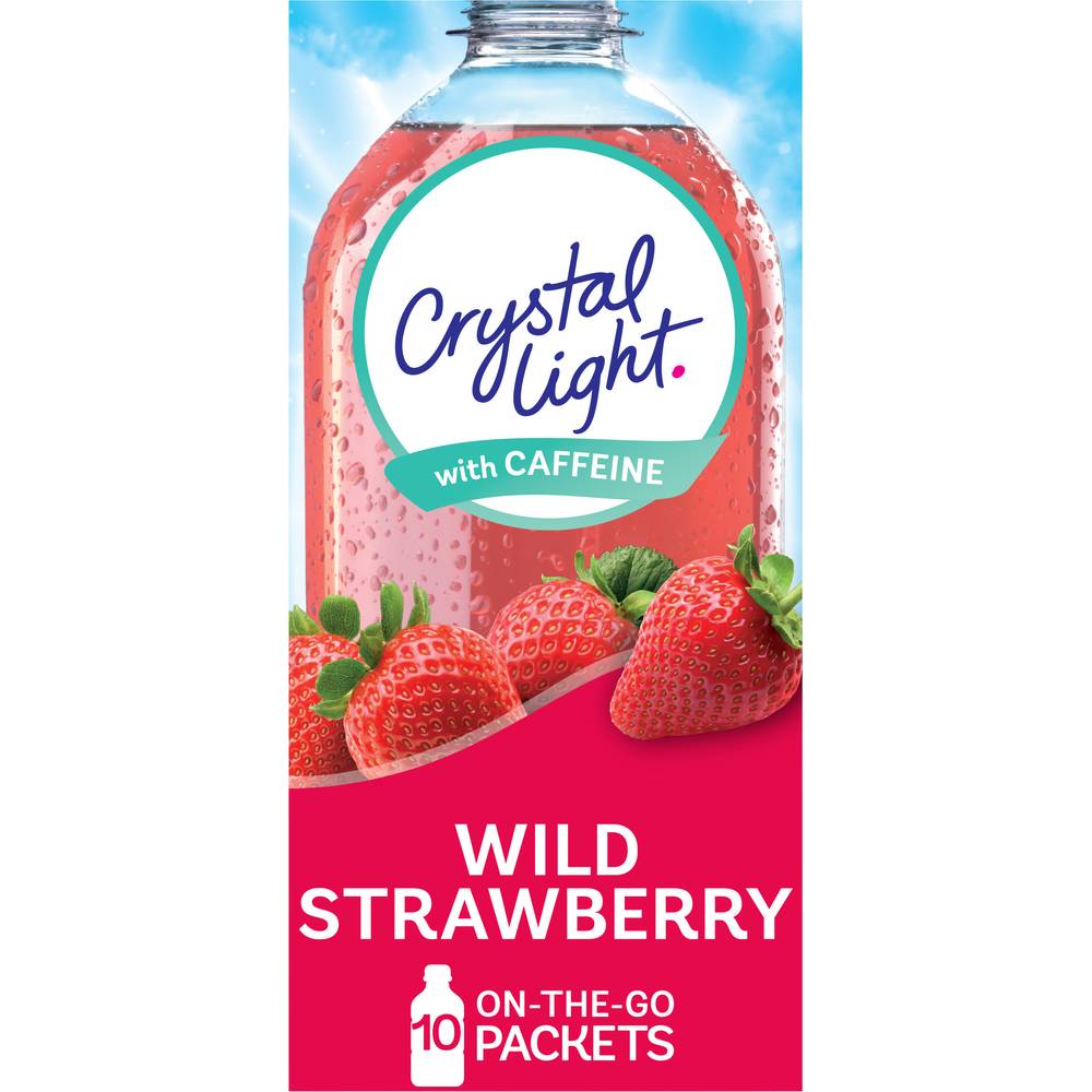 Crystal Light Wild Strawberry Powdered Drink Mix (10 ct, 0.11 oz)