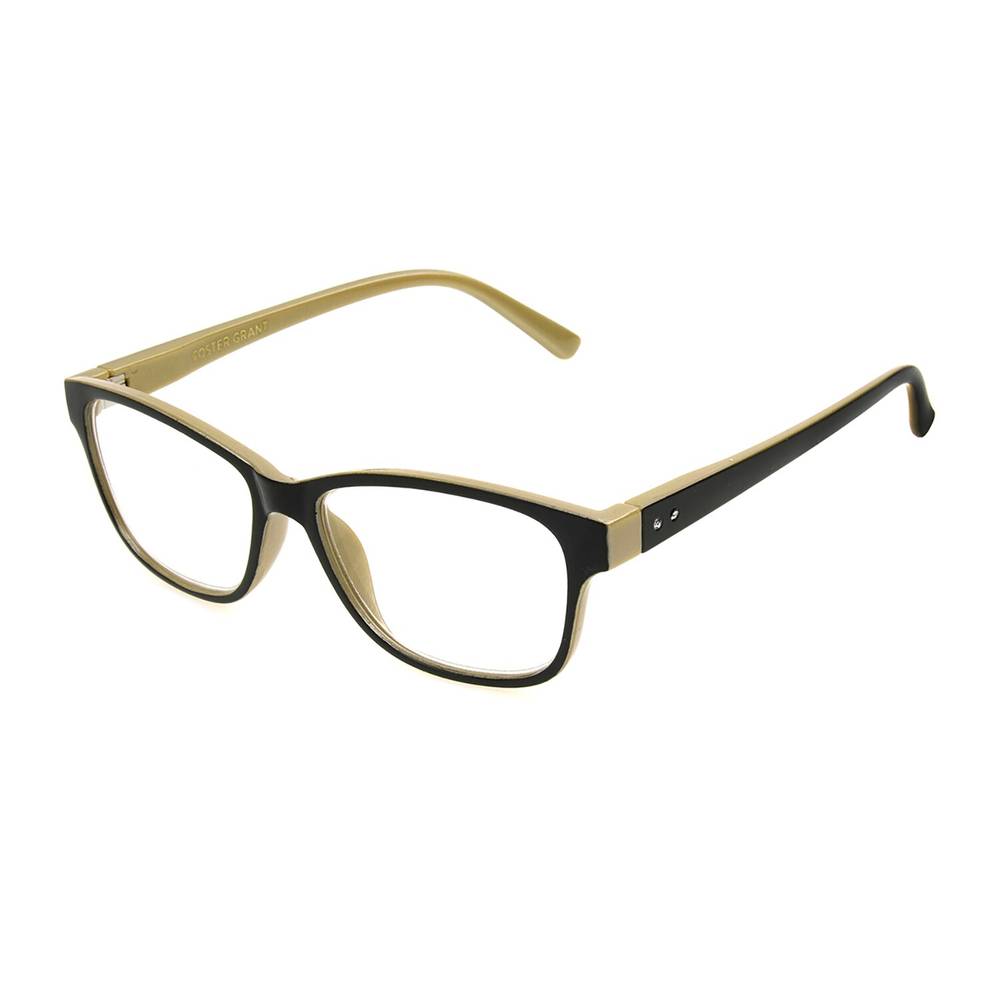 Foster Grant Ladies Gold Reading Glasses 2.00