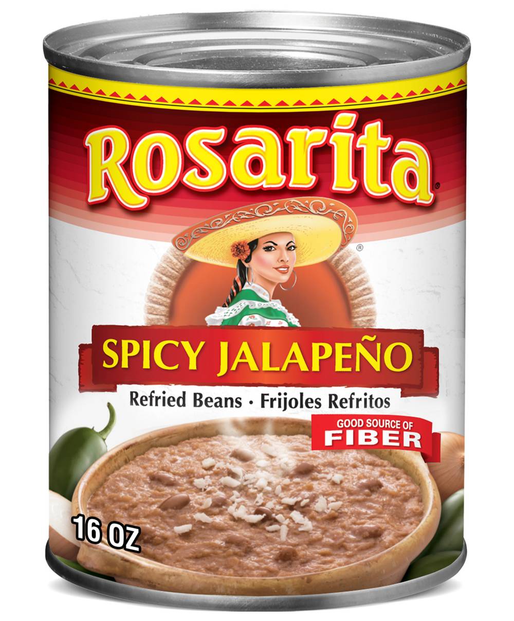 Rosarita Refried Beans, Spicy Jalapeno (1.33 oz)