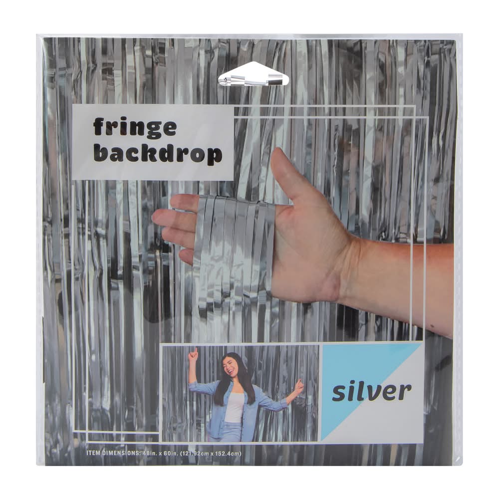 Backdrop 48In X 60In Silver
