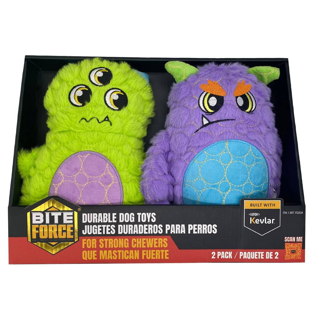 Bite Force Durable Dog Toys Built With Kevlar (2 ct)