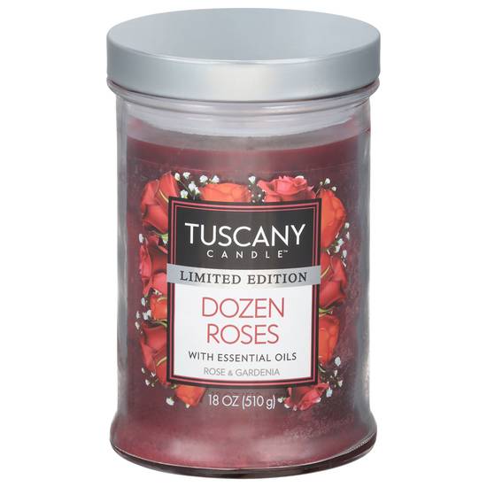 Tuscany Candle Limited Edition Dozen Roses With Essential Oils