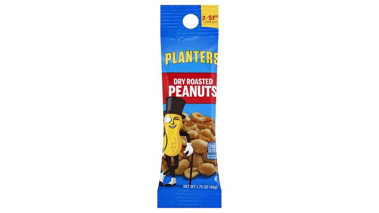 Planters Tube Dry Roast Peanuts