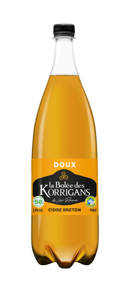 La Bollée des Korrigans - Cidre doux (1,5 L)