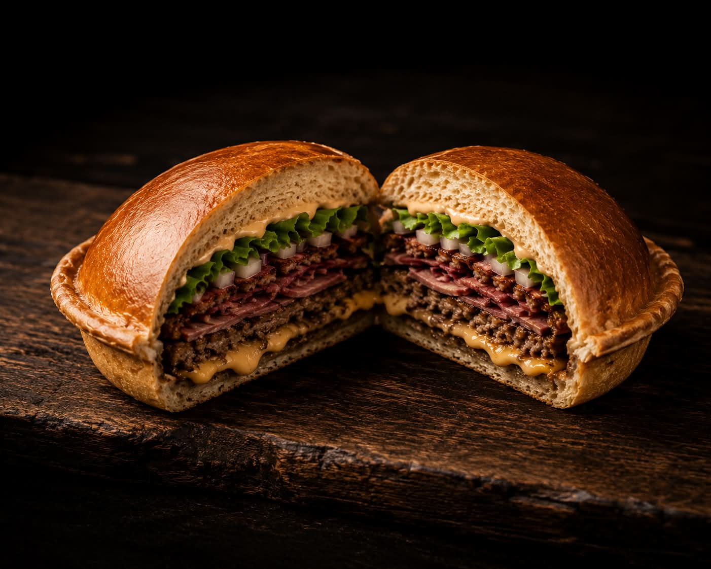 Le Smoke Deal  (2 STEAKS 1 PASTRAMI)