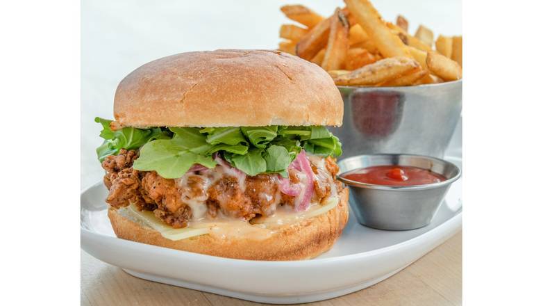 Southern Fried Chicken Burger