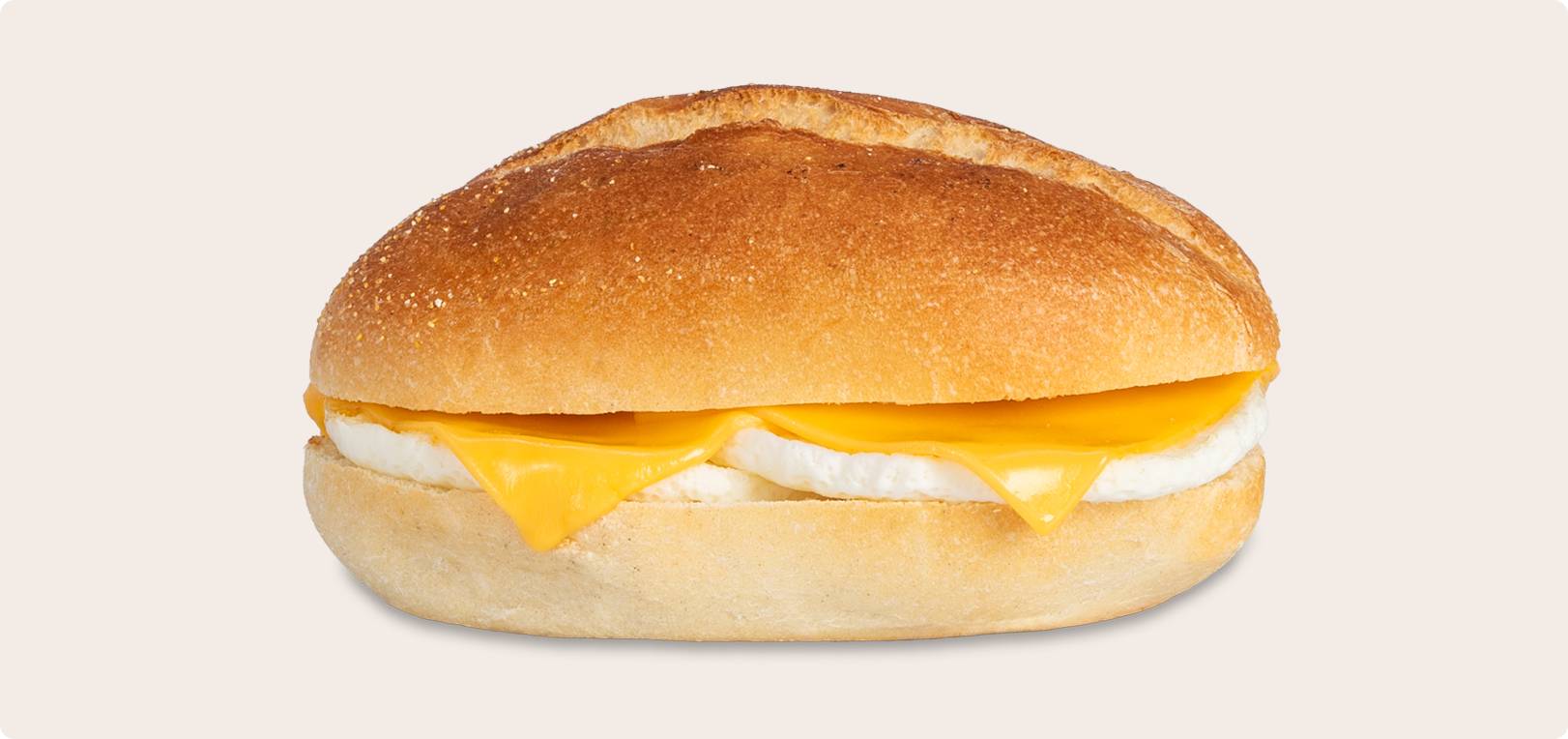 Egg & Cheese on a Portuguese roll