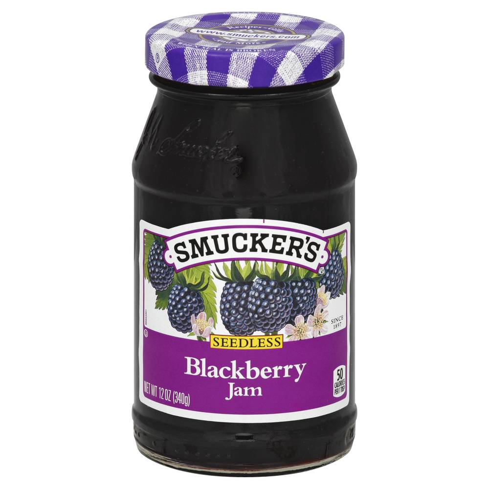 Smucker's Seedless Blackberry Jam (12 oz)