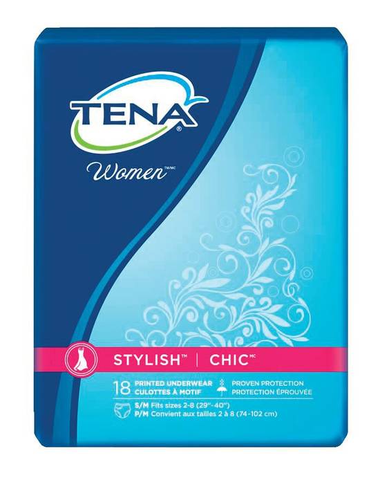 Tena Stylish Chic Women Underwear (18 units), Delivery Near You
