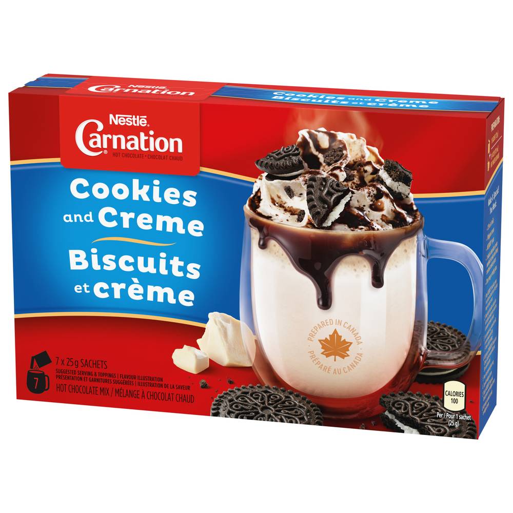 Carnation Hot Chocolate Mix Cookies & Cream Delivery Near Me | Order ...