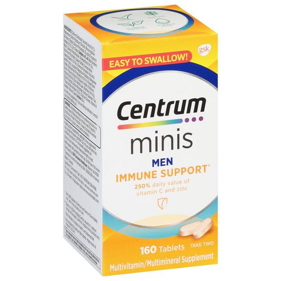 Centrum Minis Men Immune Support Tablets (160 ct)