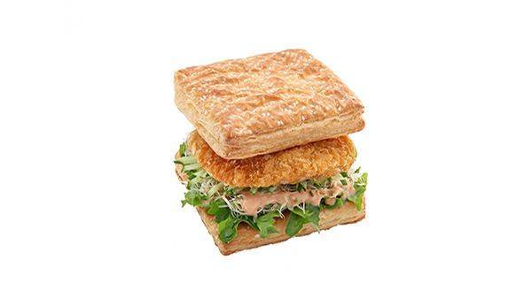 起士雞排香頌 Fried Chicken Fillet Cheese Roll Croissant