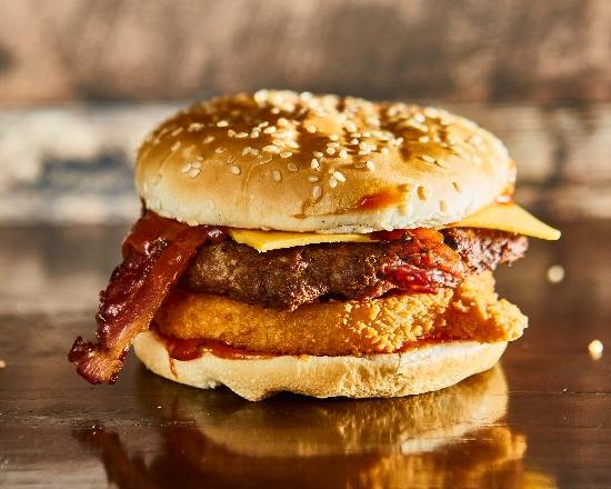 Western Bacon Cheeseburger