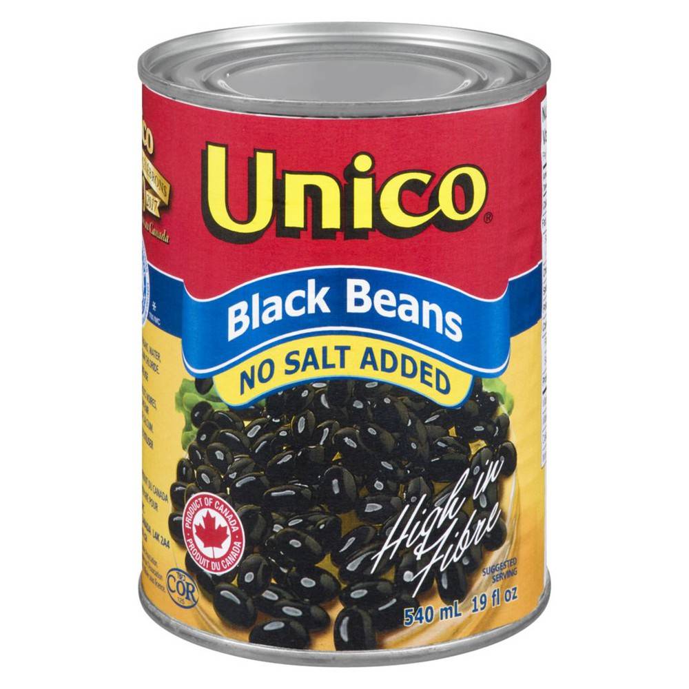 Unico No Salt Added Black Beans