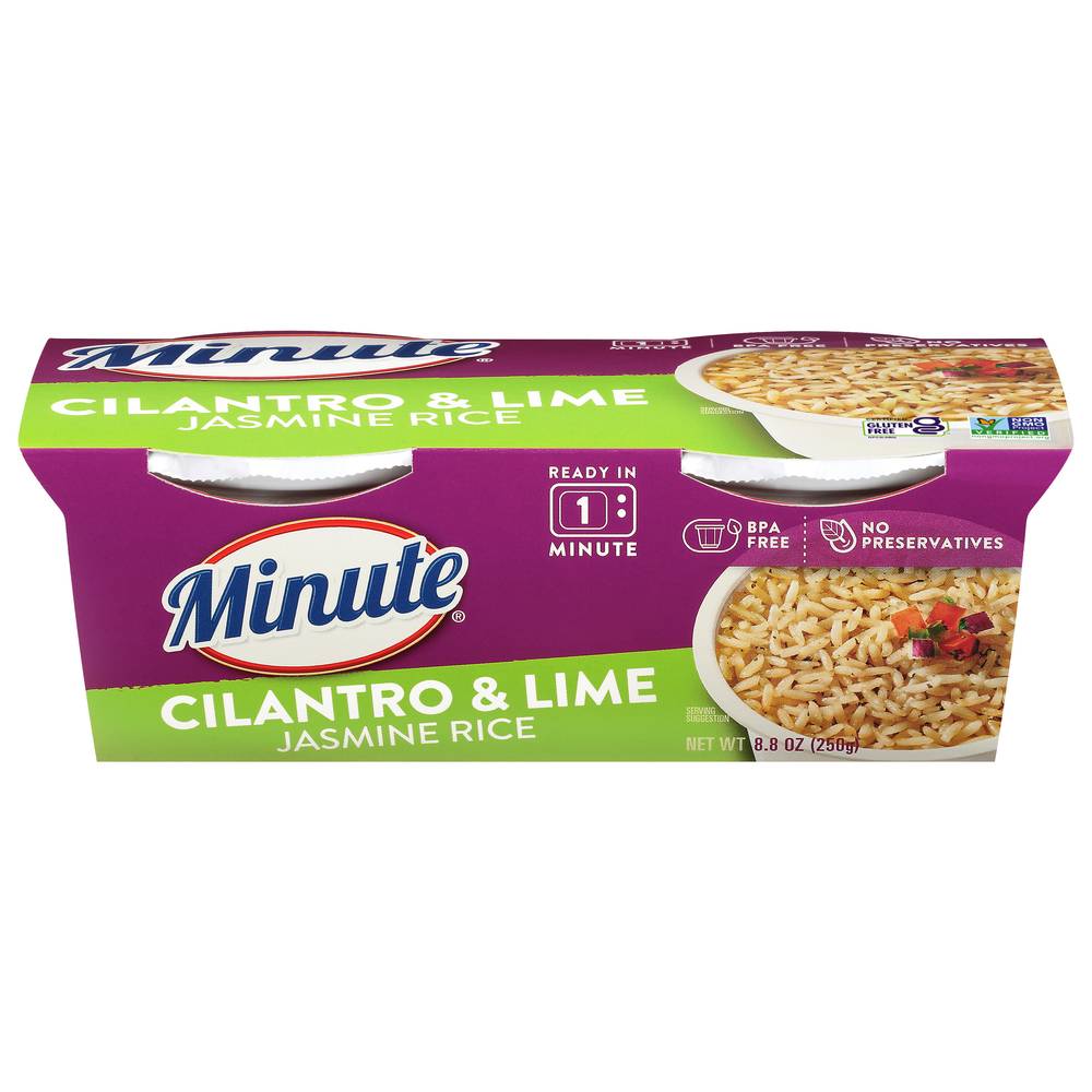 Minute Jasmine Rice (cilantro and lime)