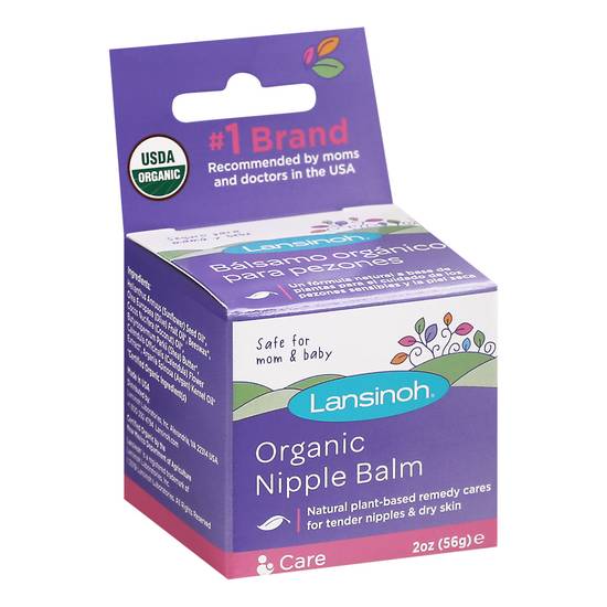 Lansinoh Organic Nipple Balm (2 oz)