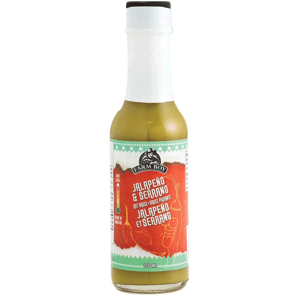 Farm Boy™ Jalapeno & Serrano Pepper Sauce (150 ml)