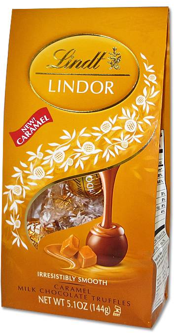 Lindt Lindor Caramel Truffle Bag (5.3 oz)