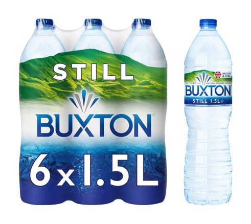 Buxton Still Natural Mineral Water (6 x 1.5L)