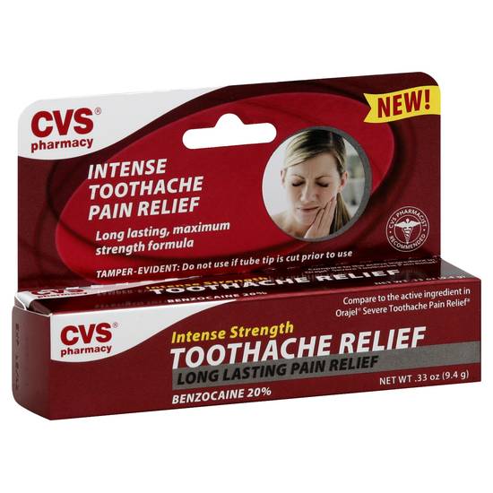 Cvs Intense Strength Toothache Relief
