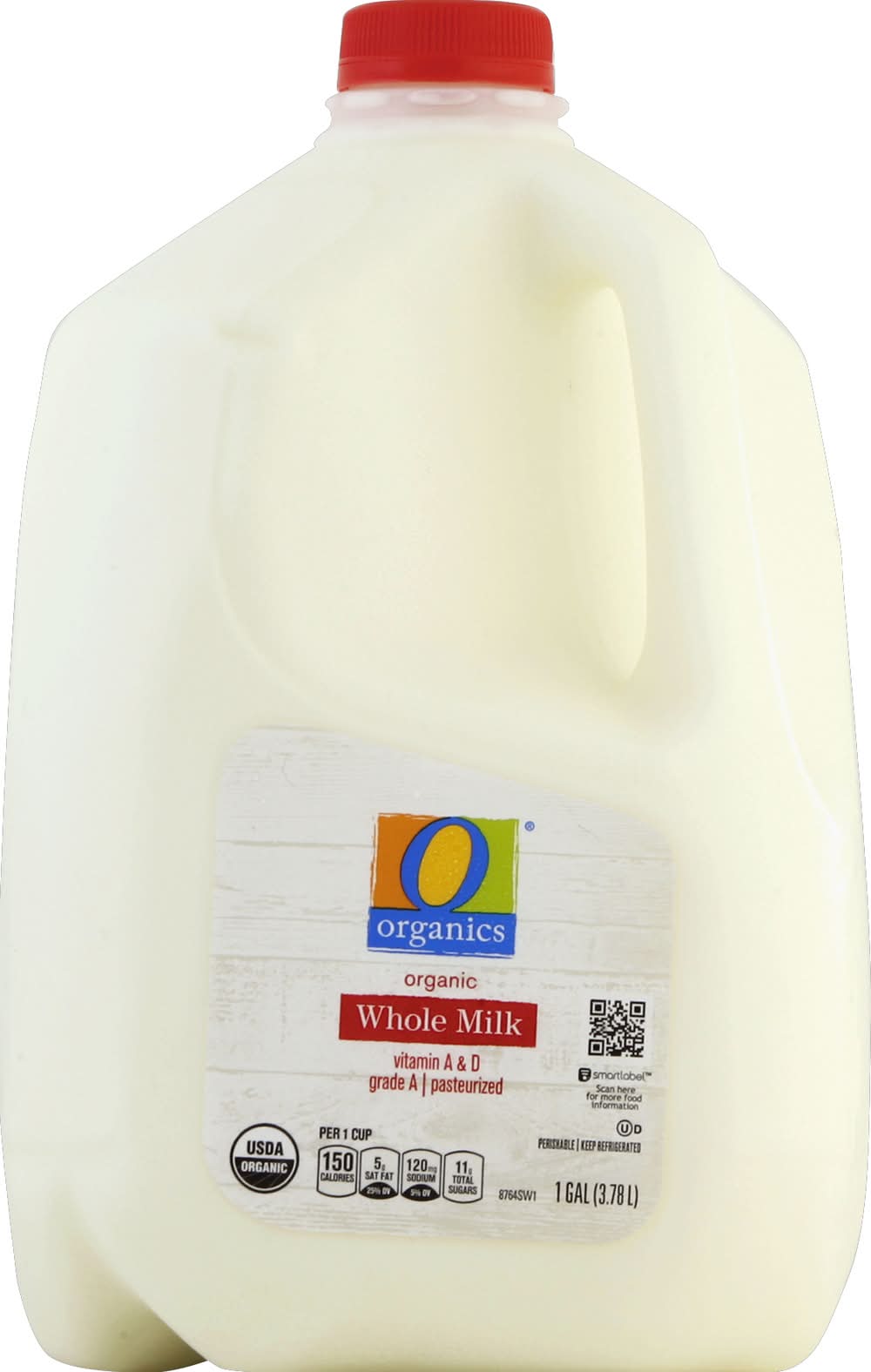 O Organics Vitamin a & D Grade a Pasteurized Whole Milk (1 gal)