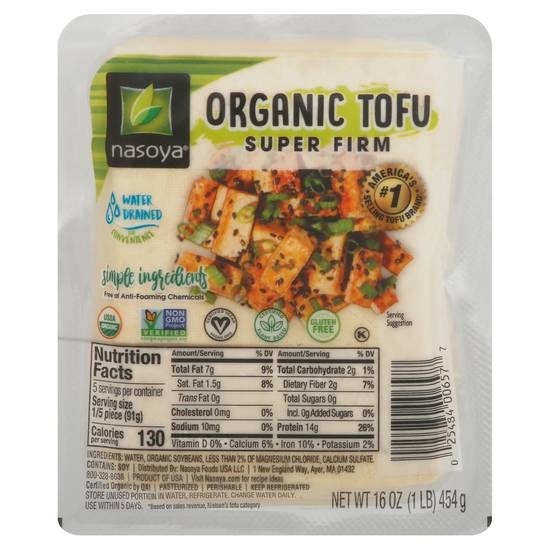 Nasoya Super Firm Organic Tofu