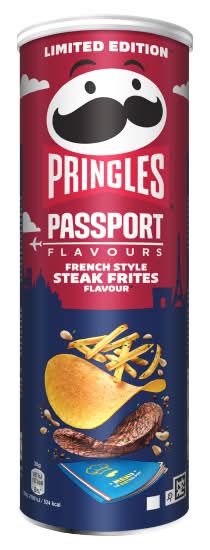Pringles French Style Steak Frites, Potato Chips (165g)