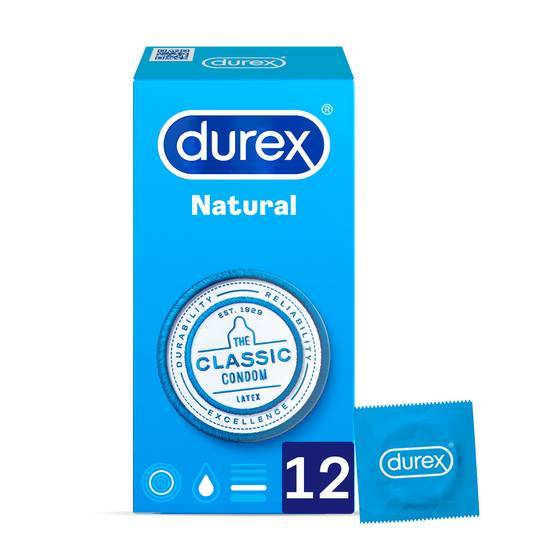 DUREX preservativos natural comfort caja 12 uds