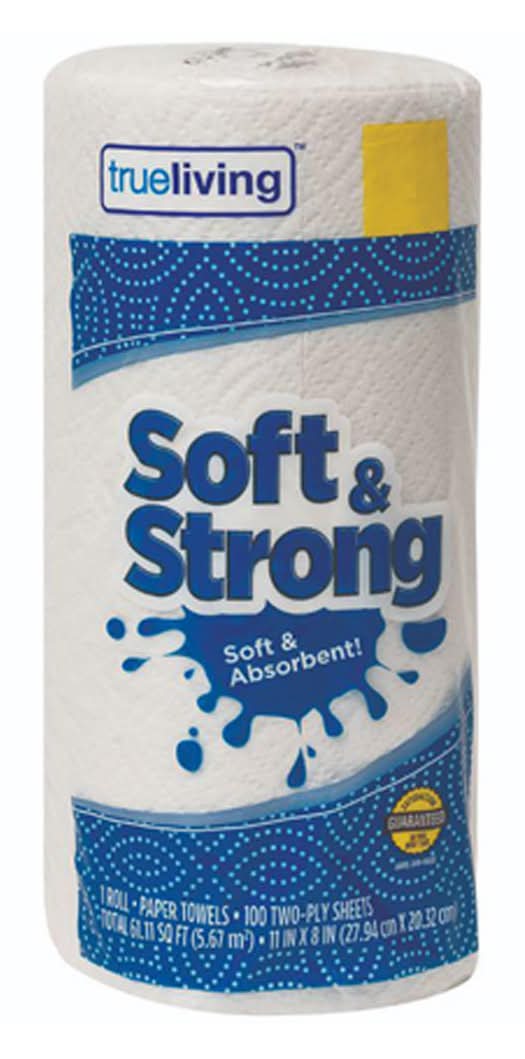 True Living Soft & Strong Paper Towels 1 Ct