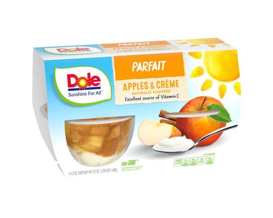 Dole · Parfait Apples & Creme Fruit Snacks (4 x 4.3 oz)