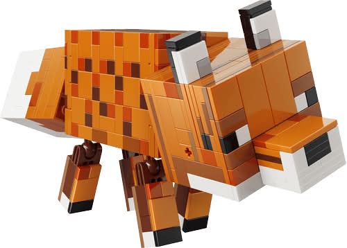LEGO · Minecraft el zorro figura de animal articulada de juguete (497 un)