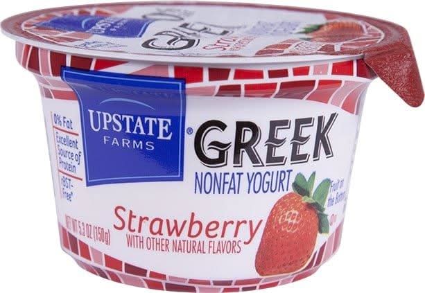 Upstate Farms Greek Nonfat Yogurt, Strawberry (5.3 oz)