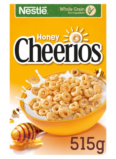 Cheerios Honey, Breakfast Cereal (515g)