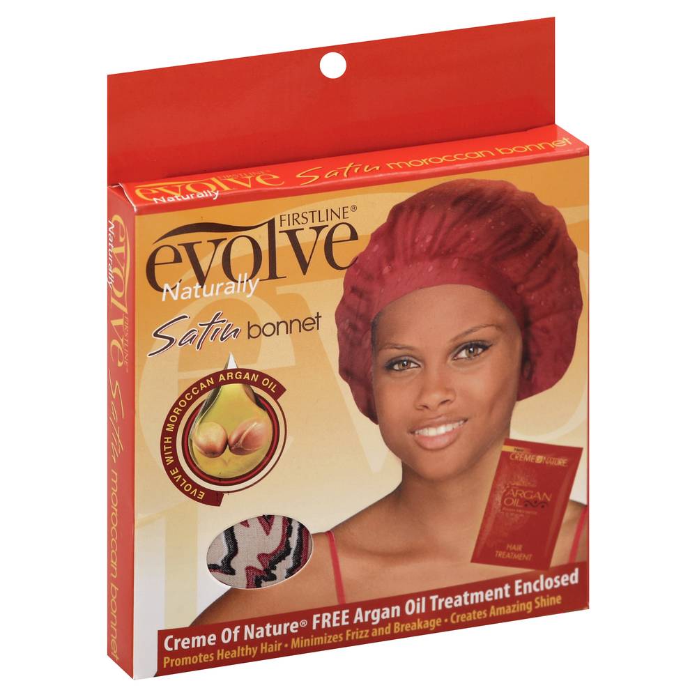 Evolve Firstline Satin Bonnet With Moroccan Argan Oil (1 ct)