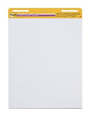 Post-it Super Sticky Easel Pad, 25 x 30, 30 Sheets/Pad (559X)
