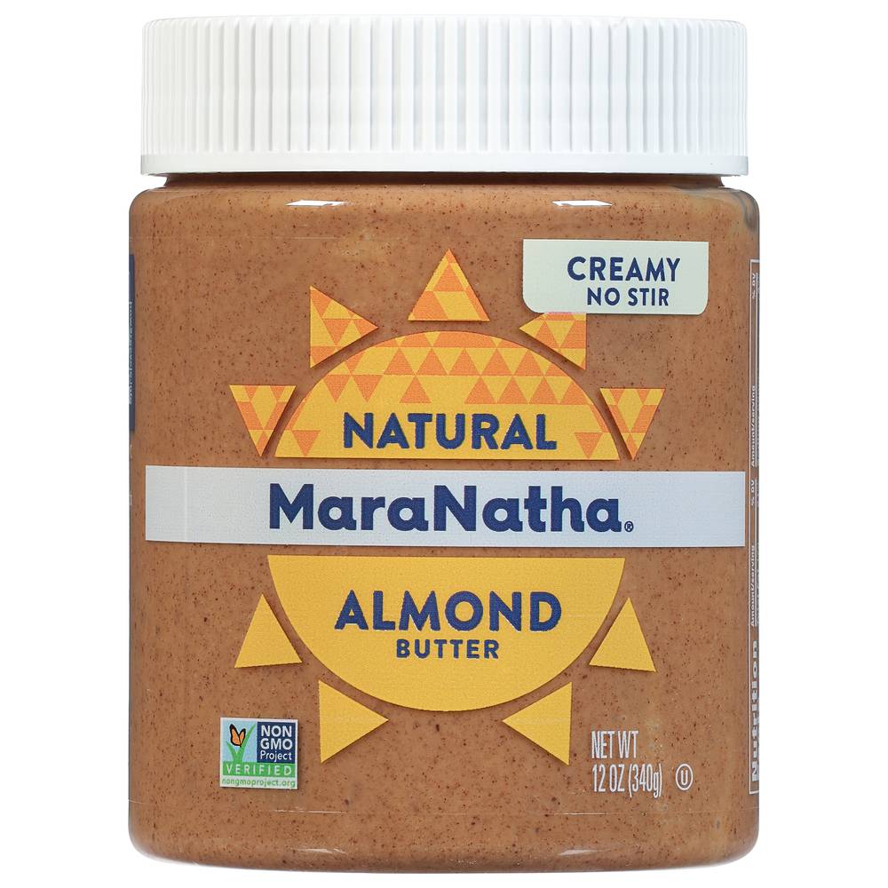 MaraNatha Creamy Natural California Almond Butter (12 oz)