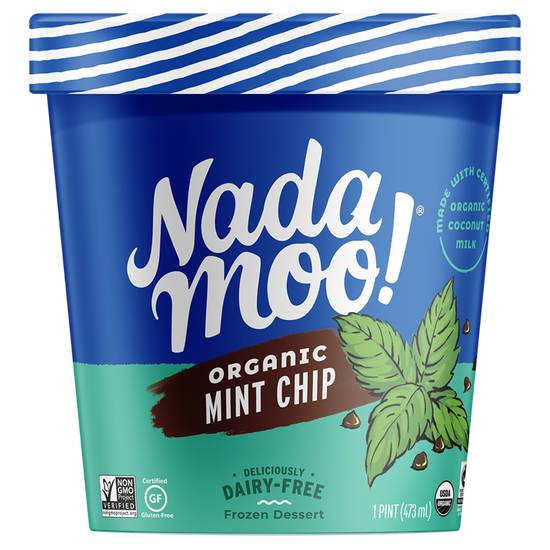 NadaMoo! Organic Mint Chip Dairy-Free Frozen Dessert 16oz