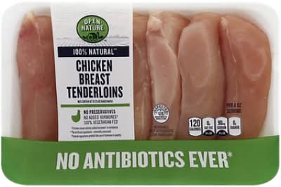 Open Nature Boneless Chicken Tenders - 1 Lb