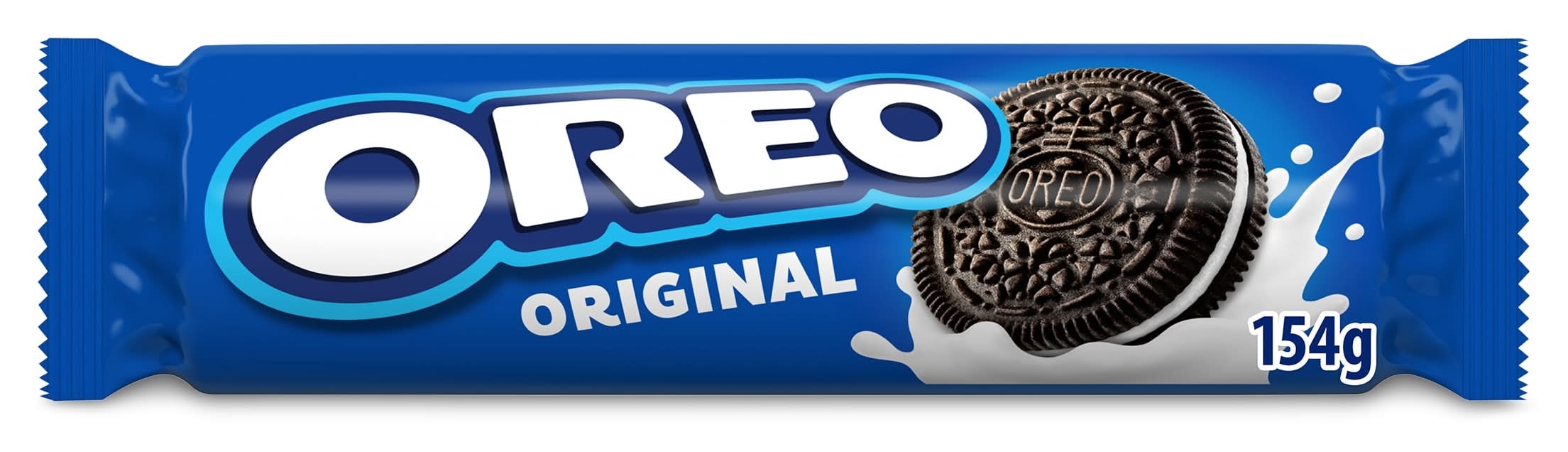 Galletas De Cacao Rellenas De Crema Oreo Bolsa 154 G