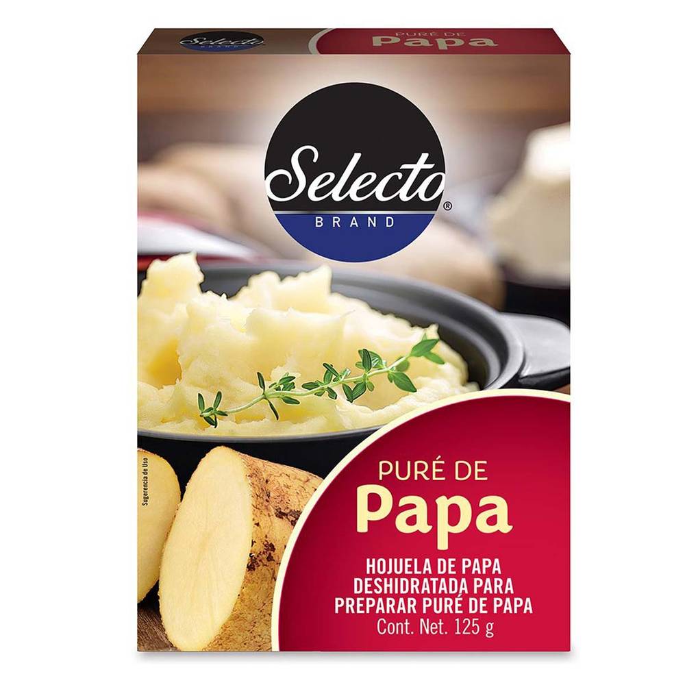 Puré De Papa Selecto 125 Gramos