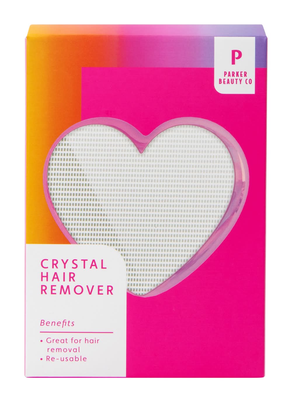 Crystal Hair Remover Heart