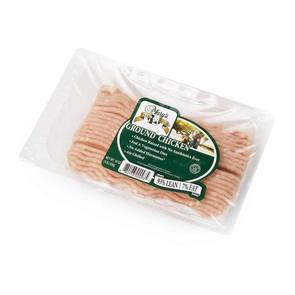 Mary's Free Range Organic Ground Chicken (1 lbs)