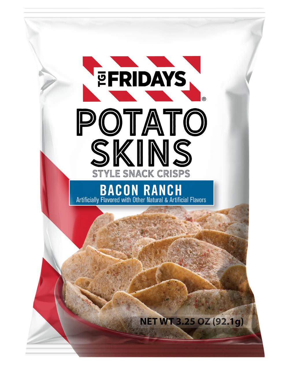 TGI Friday's Potato Skin Chips, Bacon Ranch (3.25 oz)