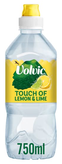 Volvic Lemon -Lime, Touch Fruit Natural Flavoured Water (750ml)