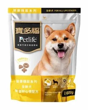 【寶多福】健康機能系列 無憂好心情配方 全齡犬600g#WP002649