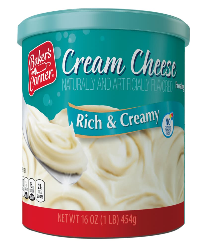 Baker's Corner Frosting, Cream Cheese (16 oz)